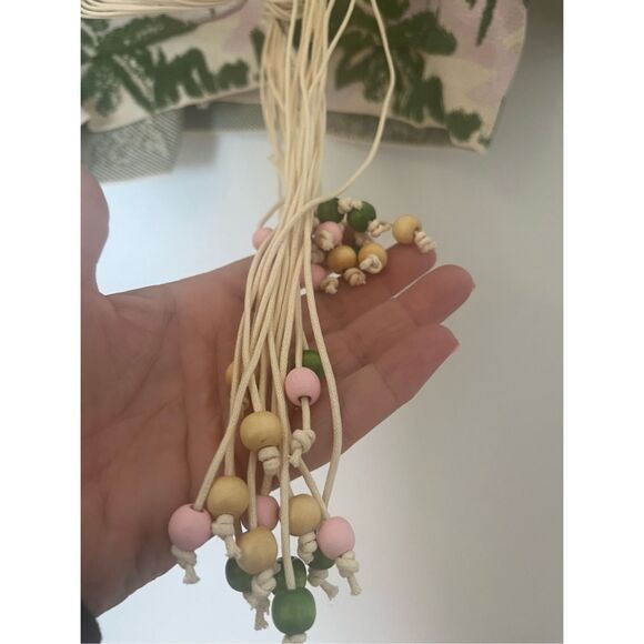 Maje Maloas Imprime Macrame Aloha Beige Belted Cardigan Jacket NEW - Picture 8 of 11